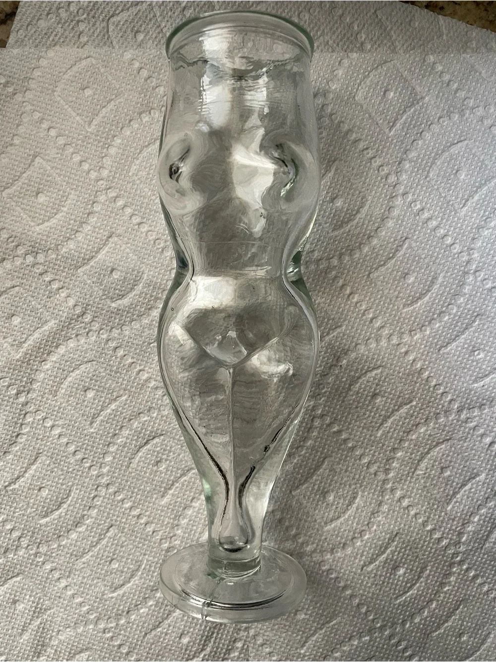 Vintage Venus Nudie Beer Glass Naked Lady  Drinkware Cup